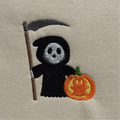 Grim Likes Pumpkins