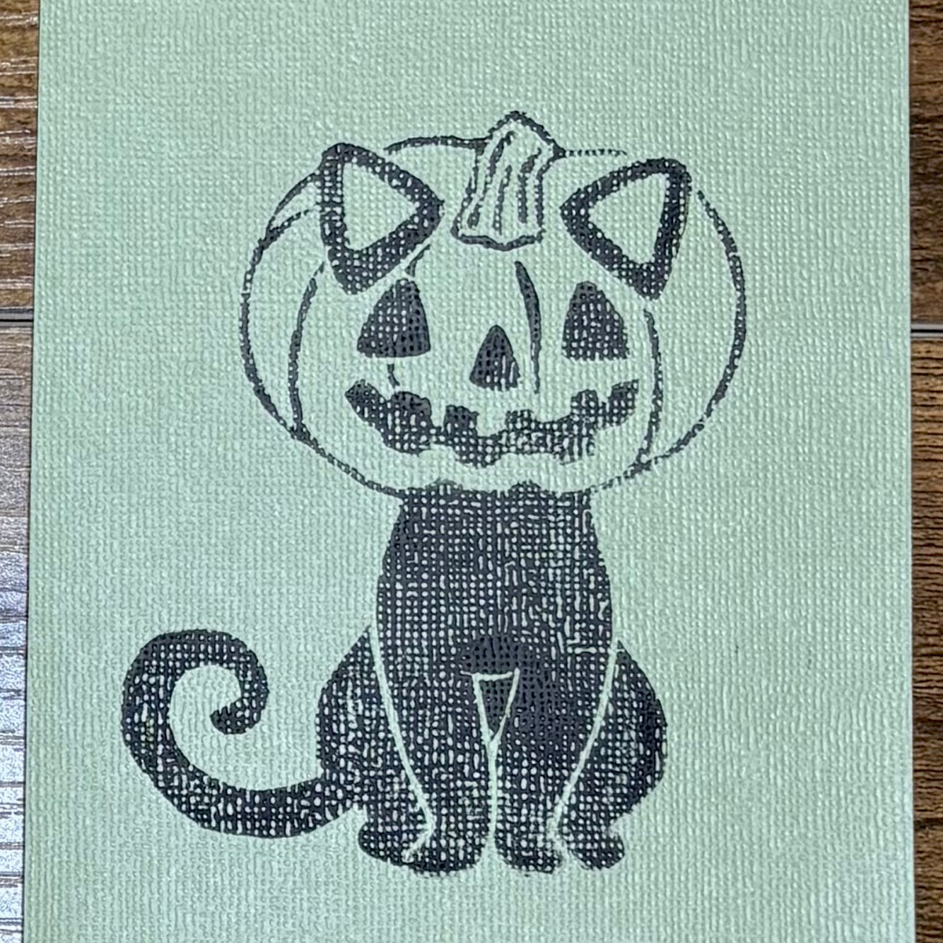 Pumpkin Cat Print (4.5x6.5 in)