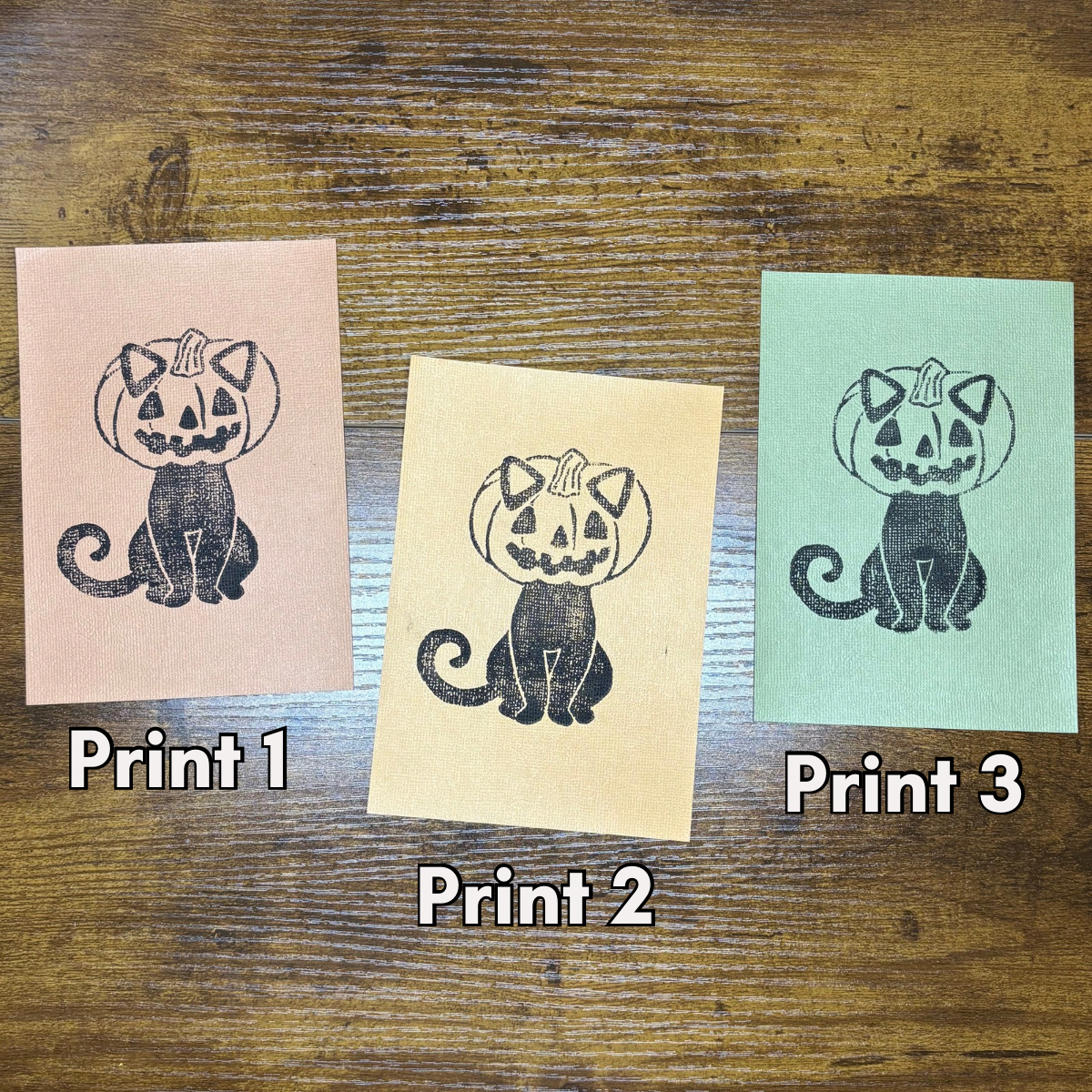 Pumpkin Cat Print (4.5x6.5 in)